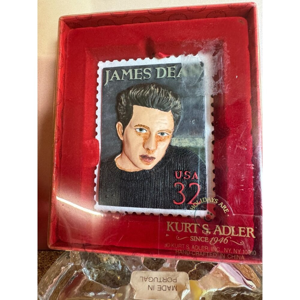 Vintage 1998 Kurt S. Adler James Dean Ornament – Collector’s‎ Series